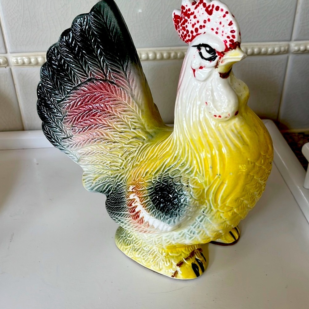 Vintage Painted rooster